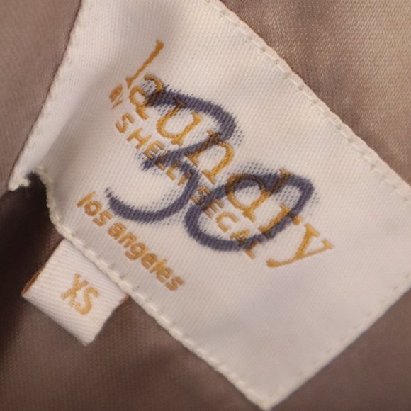 LAUNDRY BY SHELLI SEGAL FAUX FUR MID LENGTH COAT SIZE XS - Picture 5 of 6